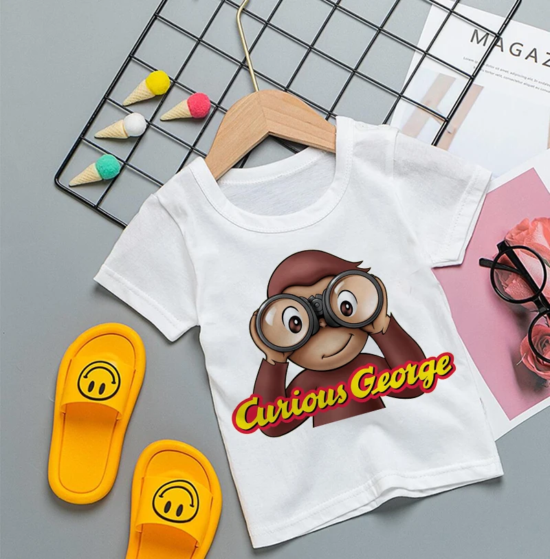 Baby Clothing Sale - Camiseta com Estampa do Curioso George
