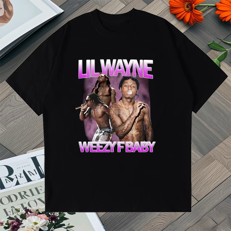Baby Clothing Sale - Camiseta Gráfica Rapper Lil Wayne Weezy