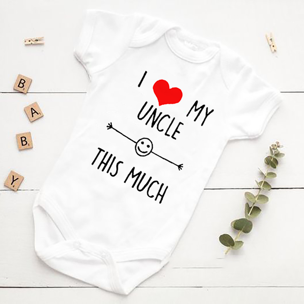 Baby Clothing Brands - Eu amo meu tio este muito