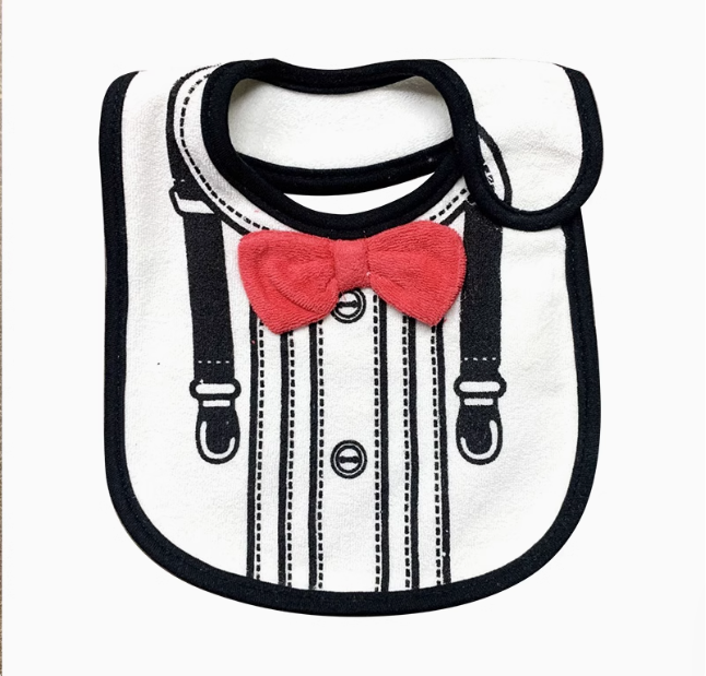 Baby Clothing Boy - Babadores de bebê 100% algodão, bandana