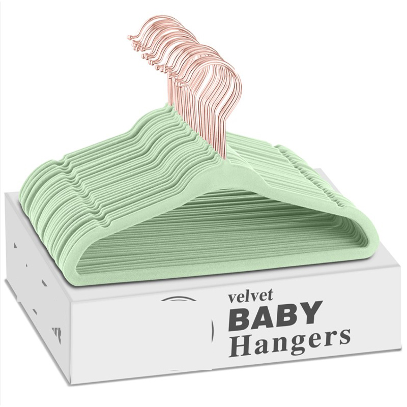Cabides de veludo para roupas  - Baby Clothing Organizer avaliação e preço