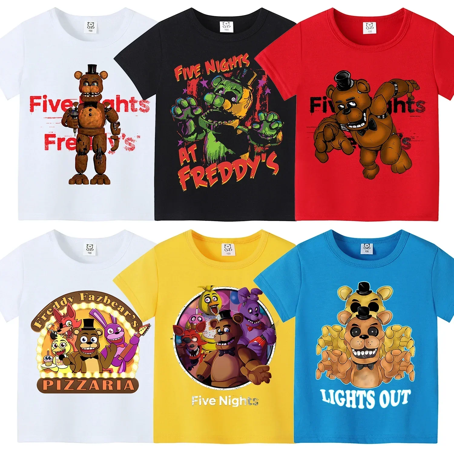 Five Nights Freddys Tema Camis - Baby Clothing Boy avaliação e preço