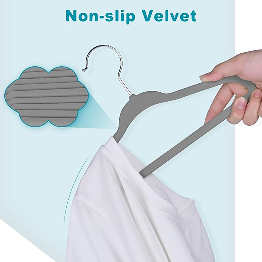 Cabide antiderrapante de velud - Baby Clothing Organizer avaliação e preço