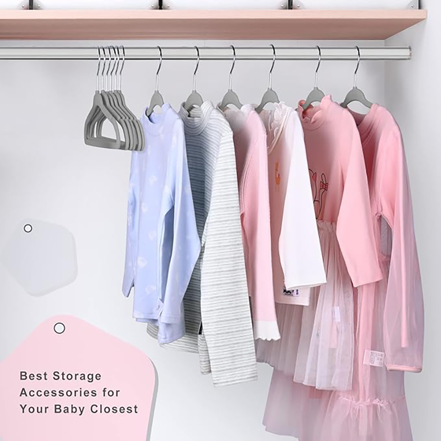Cabide antiderrapante de velud - Baby Clothing Organizer avaliação e preço