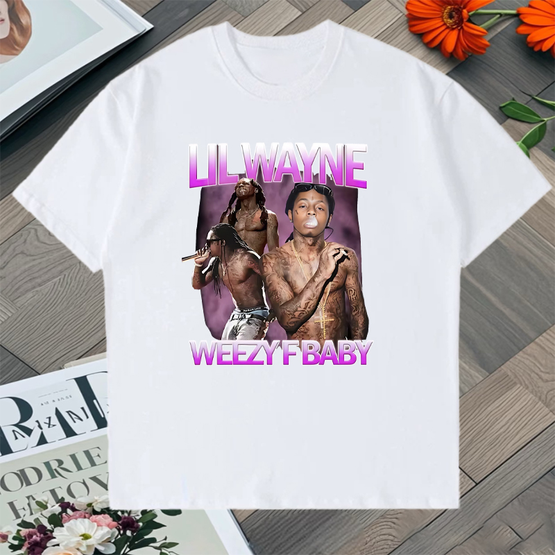Camiseta Gráfica Rapper Lil Wa - Baby Clothing Sale avaliação e preço