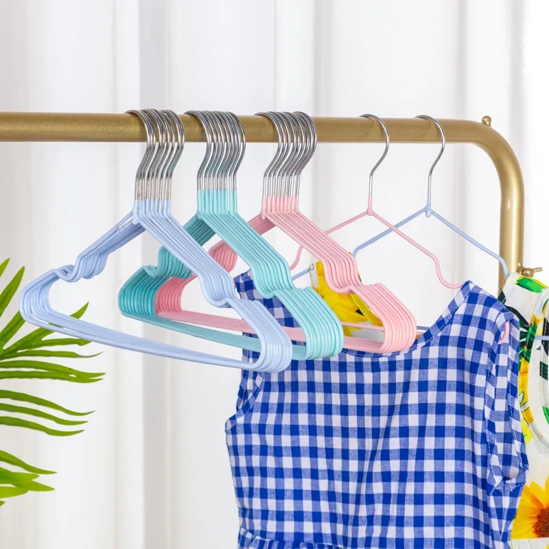 Cabides De Bebê De Metal, Anti - Baby Clothing Organizer avaliação e preço